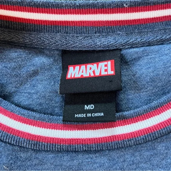 Blue Marvel Spider-Man Crewneck (BoxLunch) - Picture 2 of 5